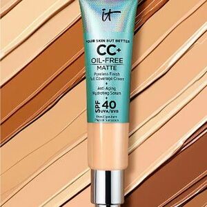 IT Cosmetics CC Cream Foundation Matte Finish SPF 40